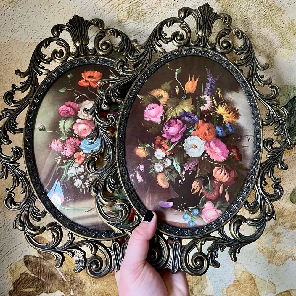 Set of Italian Bubble Glass Frames